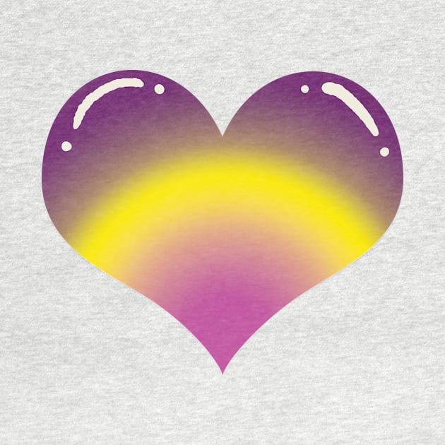 Shiny Heart Gradient by DragonflyzDen